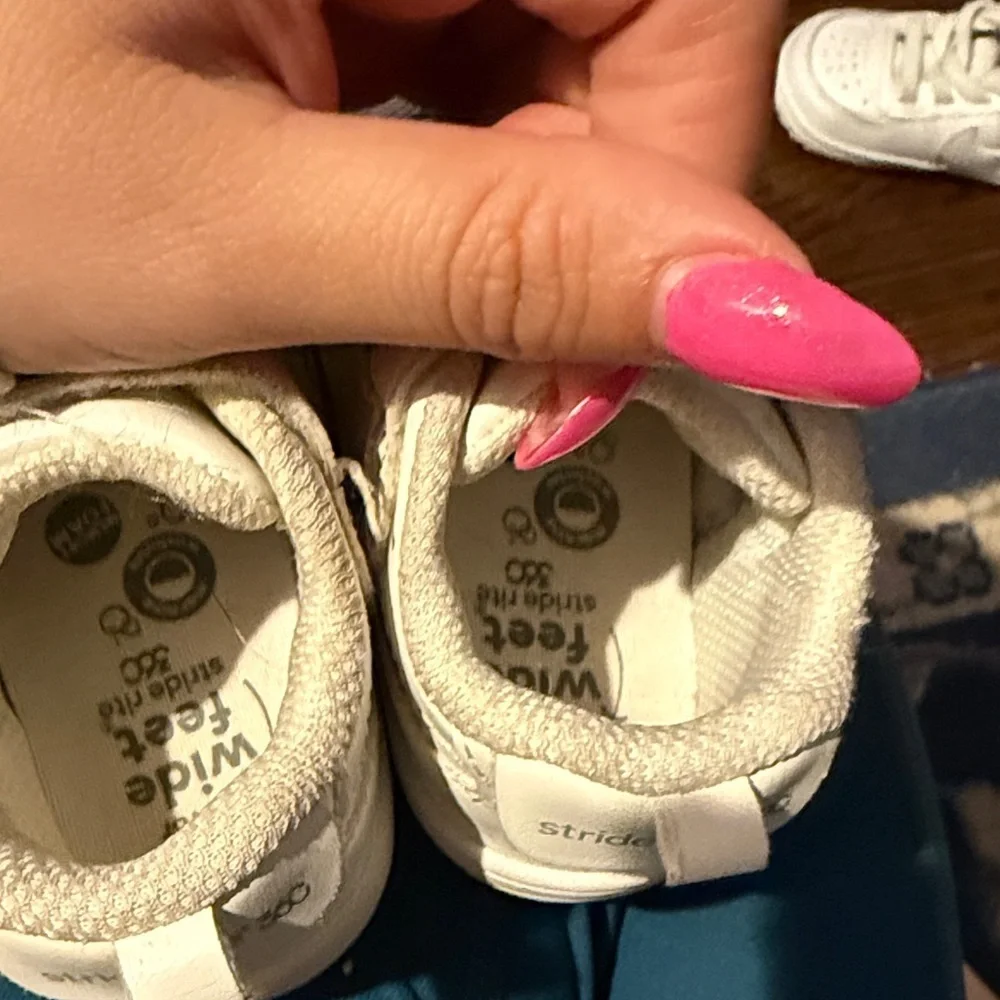 Classic White stride rite baby walking Shoes